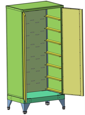 Шкаф для хранения хлеба типа ШХХ